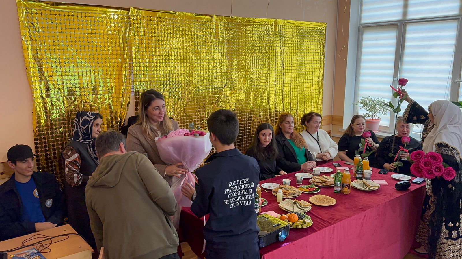 Мероприятие посвящённое Дню СПО и Дню учителя